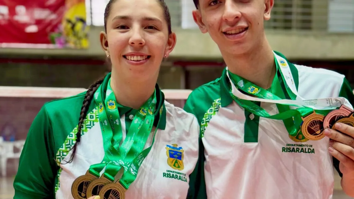 Juliana y Jerónimo Giraldo firman una histórica gira internacional y consolidan al bádminton colombiano